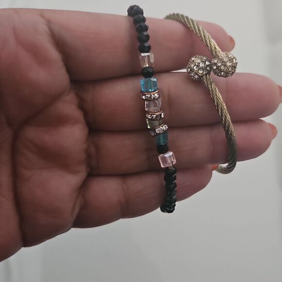 Guess Braided Rope & Friendship Bracelet Gold Plated - Picture 10 of 16